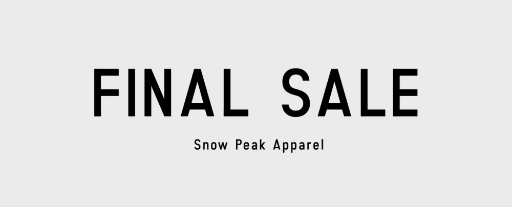 snow peak 服飾特賣_Shipgo日本代運