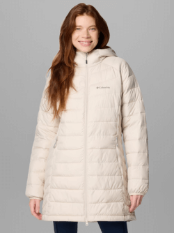 美國 Columbia 女款長版羽絨外套_Shipgo美國代運