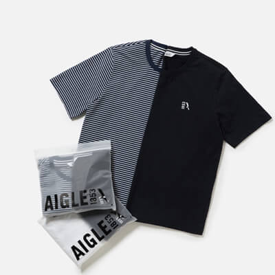 AIGLE 2-Pack T-shirt 雙件組