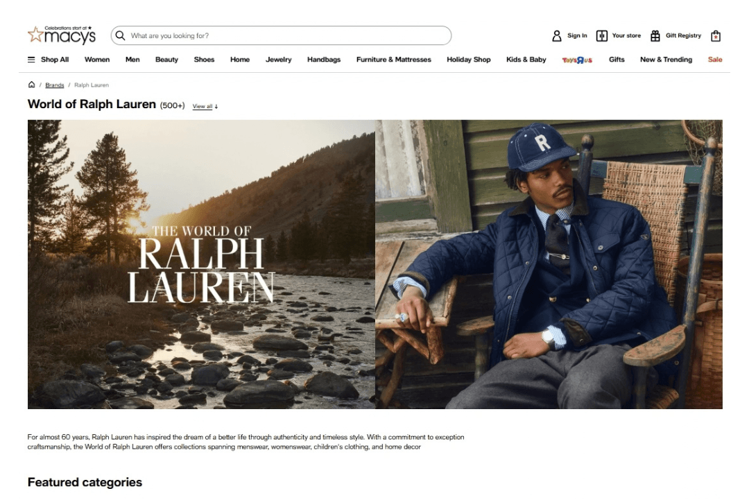 Polo Ralph Lauren_美國梅西百貨_Shipgo國際代運