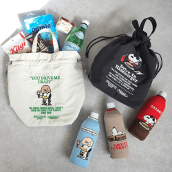 Snoopy 保冷抽繩手提包_Shipgo日本代運