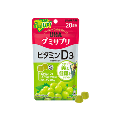 UHA 味覺糖維生素D3_Shipgo日本代運